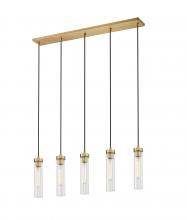 ECOM Only 740P-5L-RB - 5 Light Linear Chandelier