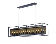 ECOM Only 802-56L-MC - 16 Light Linear Chandelier