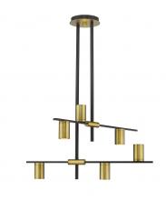 ECOM Only 814-6MB-OBR - 6 Light Chandelier