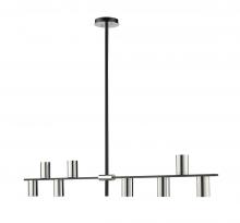 ECOM Only 814-8L-MB-PN - 8 Light Linear Chandelier