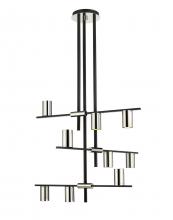 ECOM Only 814-9MB-PN - 9 Light Chandelier