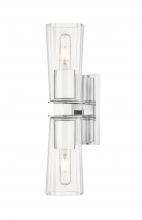 ECOM Only 826-2S-CH - 2 Light Wall Sconce