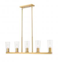 ECOM Only 826-5L-MGLD - 5 Light Linear Chandelier