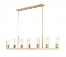 ECOM Only 826-7L-MGLD - 7 Light Linear Chandelier