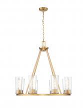 ECOM Only 826-8MGLD - 8 Light Chandelier