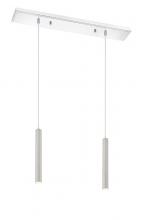 ECOM Only 917MP12-BN-LED-2LCH - 2 Light Linear Chandelier