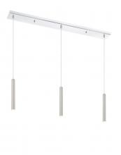 ECOM Only 917MP12-BN-LED-3LCH - 3 Light Linear Chandelier