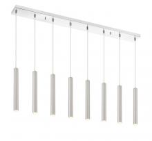 ECOM Only 917MP12-BN-LED-8LCH - 8 Light Linear Chandelier