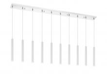 ECOM Only 917MP12-WH-LED-10LCH - 10 Light Linear Chandelier