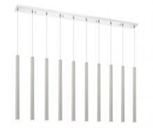 ECOM Only 917MP24-BN-LED-10LCH - 10 Light Linear Chandelier