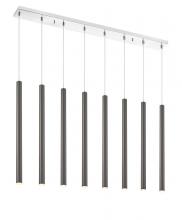 ECOM Only 917MP24-PBL-LED-8LCH - 8 Light Linear Chandelier