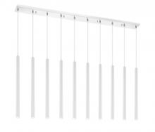 ECOM Only 917MP24-WH-LED-10LCH - 10 Light Linear Chandelier