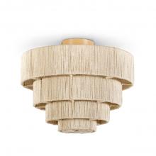 Palecek 2432-79 - Everly Semi Flush Mount Natural