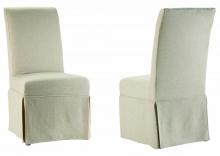 Hooker Furniture 200-36-036 - Clarice Skirted Chairs-Jade White 2 per Carton