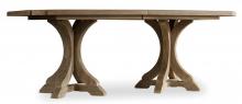 Hooker Furniture 5180-75206 - Acacia Corsica Rectangle Pedestal Dining Table
