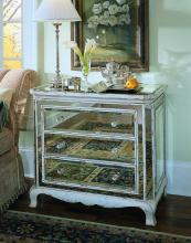 Hooker Furniture 850-85-122 - Three Drawer French Mirrored Chest