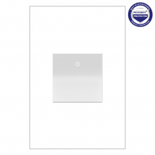 Legrand ASPD1532W4 - adorne® 15A Paddle Switch, White, with Microban®