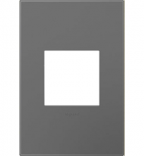 Legrand AWP1G2MG6 - adorne? Magnesium One-Gang Screwless Wall Plate with Microban?