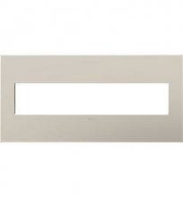 Legrand AWP5GGG1 - adorne? Greige Five-Gang Screwless Wall Plate