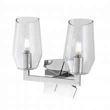 Norwell 8162-CH-CL - Gaia Indoor Wall Sconce - Chrome