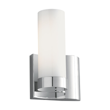 Norwell 8901-CH-SO - Wave 1 Lt Vanity Sconce - Chrome