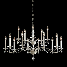 Schonbek 1870 MD1015N-22H - Modique 15 Light 120V Chandelier in Heirloom Gold with Clear Heritage Handcut Crystal