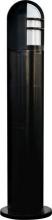 Dabmar D132-50-B - FIBERGLASS BOLLARD OPEN 1/2 CAGE 50W HPS 120V