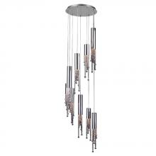 PLC Lighting 81746 PC - 9 Light Chandelier Trento Collection 81746 PC