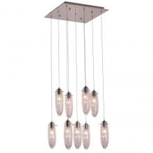 PLC Lighting 87792 PC - 9 Light Mini Pendant Pasino Collection 87792 PC