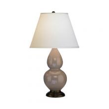  1769X - Smokey Taupe Small Double Gourd Accent Lamp