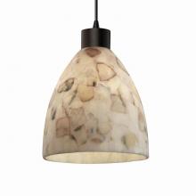 Justice Design Group ALR-8814-18-DBRZ-BKCD - Large 1-Light Pendant