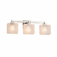 Justice Design Group FSN-8433-55-FRCR-CROM - Regency 3-Light Bath Bar