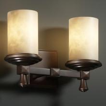 Justice Design Group CLD-8532-10-CROM - Deco 2-Light Bath Bar