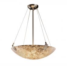 Justice Design Group ALR-9622-35-NCKL - 24" Pendant Bowl w/ U-Clips