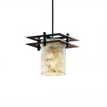 Justice Design Group ALR-8165-10-DBRZ-RIGID-LED1-700 - Metropolis 1-Light Small LED Pendant (2 Flat Bars)