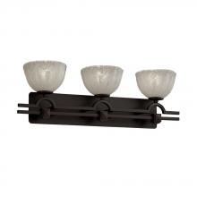 Justice Design Group GLA-8503-16-WHTW-CROM - Argyle 3-Light Bath Bar