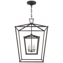 Visual Comfort & Co. Signature Collection CHC 2179AI - Darlana Large Double Cage Lantern