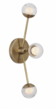 Visual Comfort & Co. Signature Collection KS 2230SB-CG - Alloway 19" Triple Linear Sconce