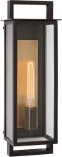 Visual Comfort & Co. Signature Collection S 2196AI-CG - Halle Medium Narrow Wall Lantern