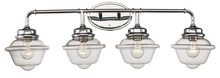 Trans Globe 21184 PC - 4LT-SCONCE CL MINI CUP-PC