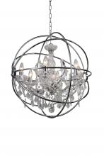 Bethel International 9849/6P-CH - Chandelier Chrome