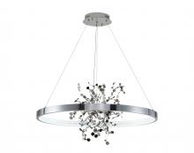 Bethel International GL350C32CH-2 - LED Chandelier Chrome