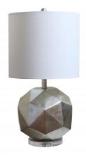 Bethel International MTL42PQ-SL - Table Lamp Silver