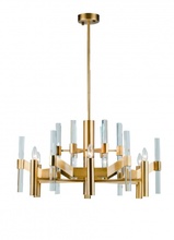 Bethel International MU02 - Chandelier Antique Brass