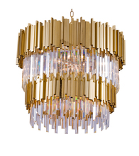 Bethel International MU10-3 - Chandelier Gold