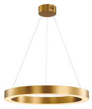 Bethel International MU30B - LED Chandelier Antique Brass