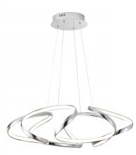 Bethel International OC08C27CH - LED Chandelier Chrome