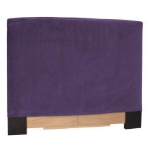 Howard Elliott 122-223 - Twin Headboard Slipcover Bella Eggplant (Cover Only)