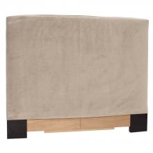 Howard Elliott K122-224 - Twin Slipcovered Headboard Bella Sand (Base and Cover Included)