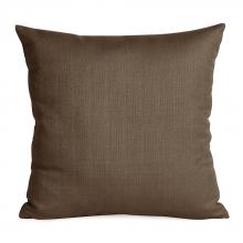 Howard Elliott 2-202F - 20" x 20" Pillow Sterling Chocolate - Down Insert